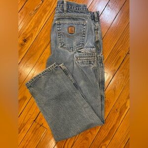 Carhartt Men's Relaxed Fit Gray Jeans